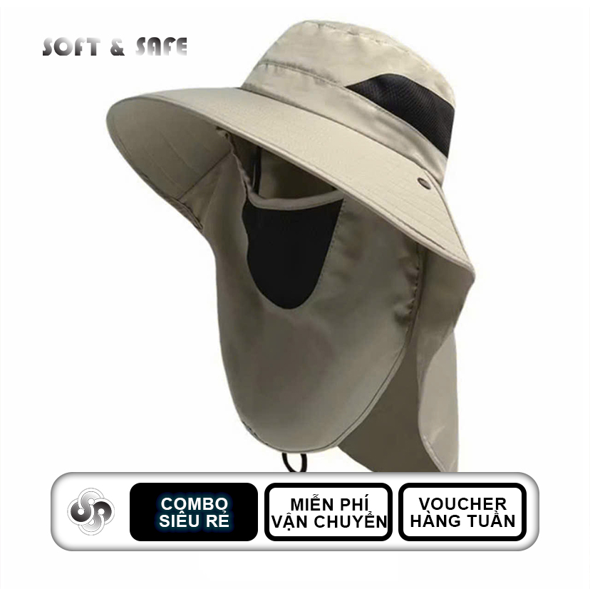 Mũ Tai Bèo Kèm Khẩu Trang