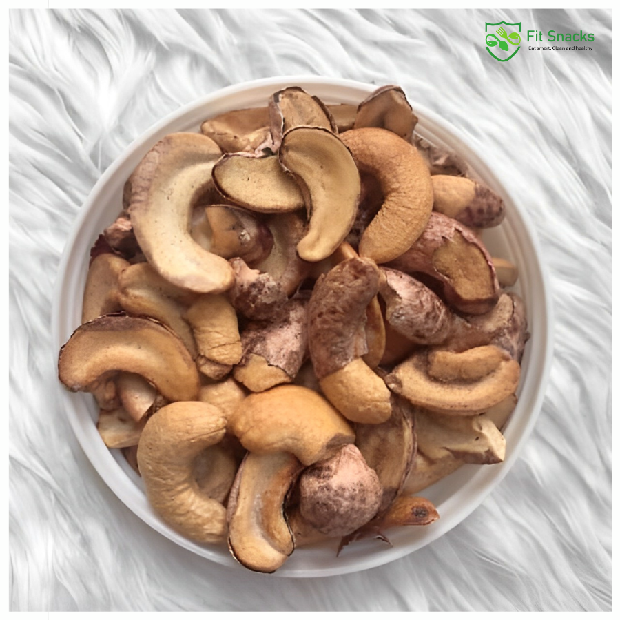 Hạt điều rang muối bể vỏ lục 1kg Bình Phước | Fit Snacks