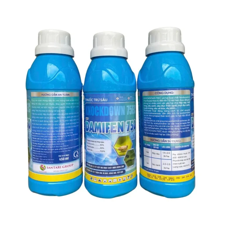 THUỐC TRỪ SÂU KNOCKDOWN 75EC HIỆU DAMIFEN 750