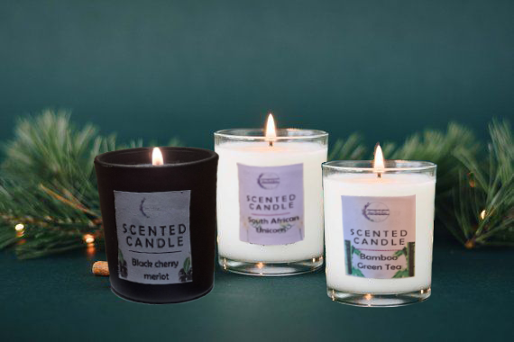 Combo 3 sản phẩm Nến thơm Scented Candle Garden