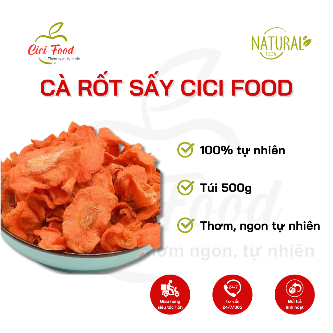 Cà Rốt Sấy