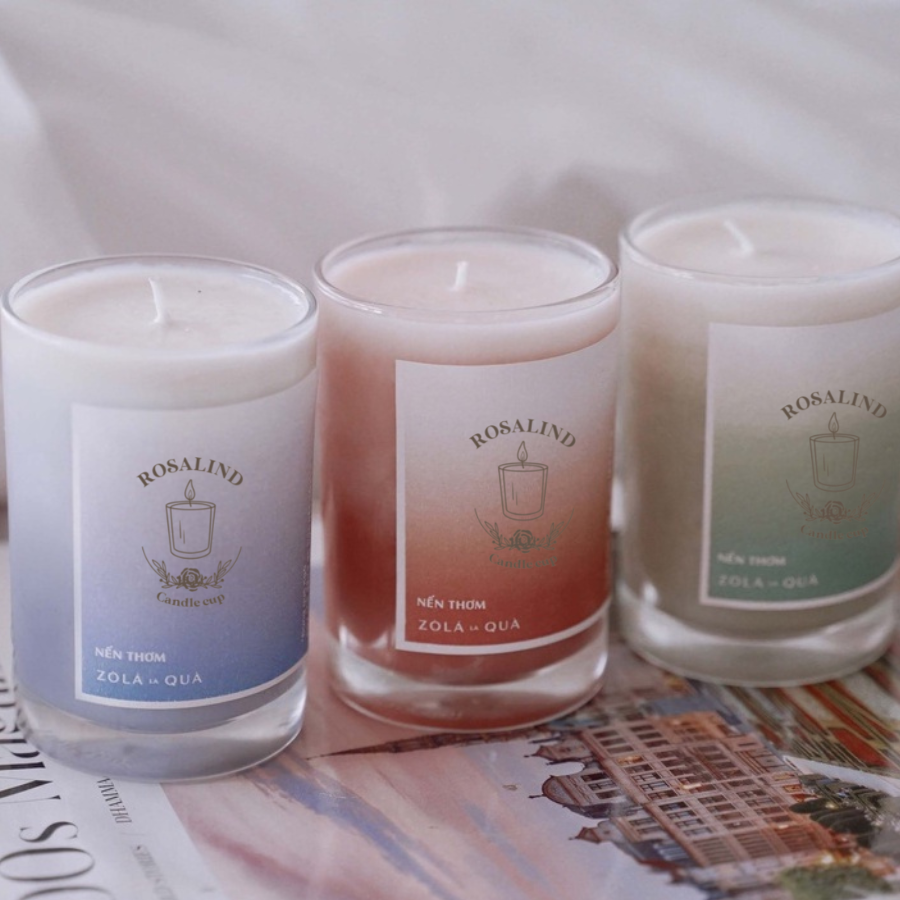 Nến thơm handmade hương trái cây