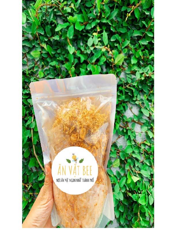 Bánh Tráng Sate Chà Bông