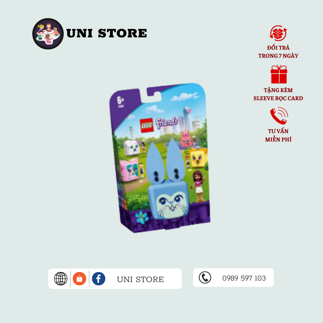 Lego Hộp Phụ Kiện Thỏ Ngọc Của Andrea