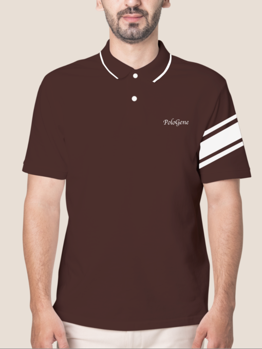 Áo Thun Có Cổ Nam Basic Sleeve Pattern (HT000402)