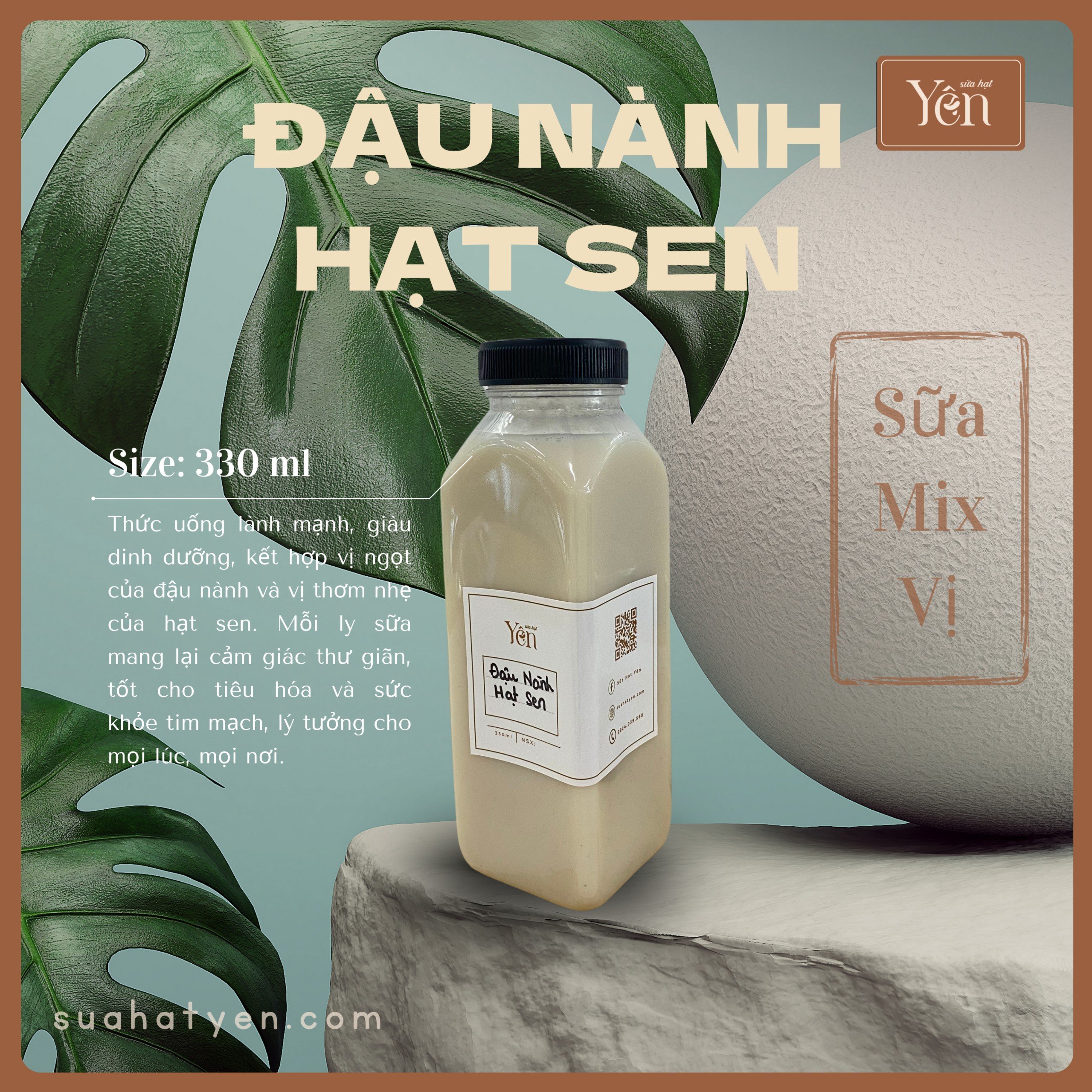 Sữa Đậu Nành - Hạt Sen