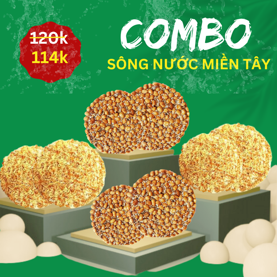 Combo sông nước miền Tây