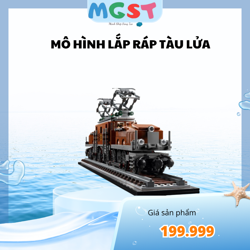 Mô Hình Lắp Ráp Tàu Lửa