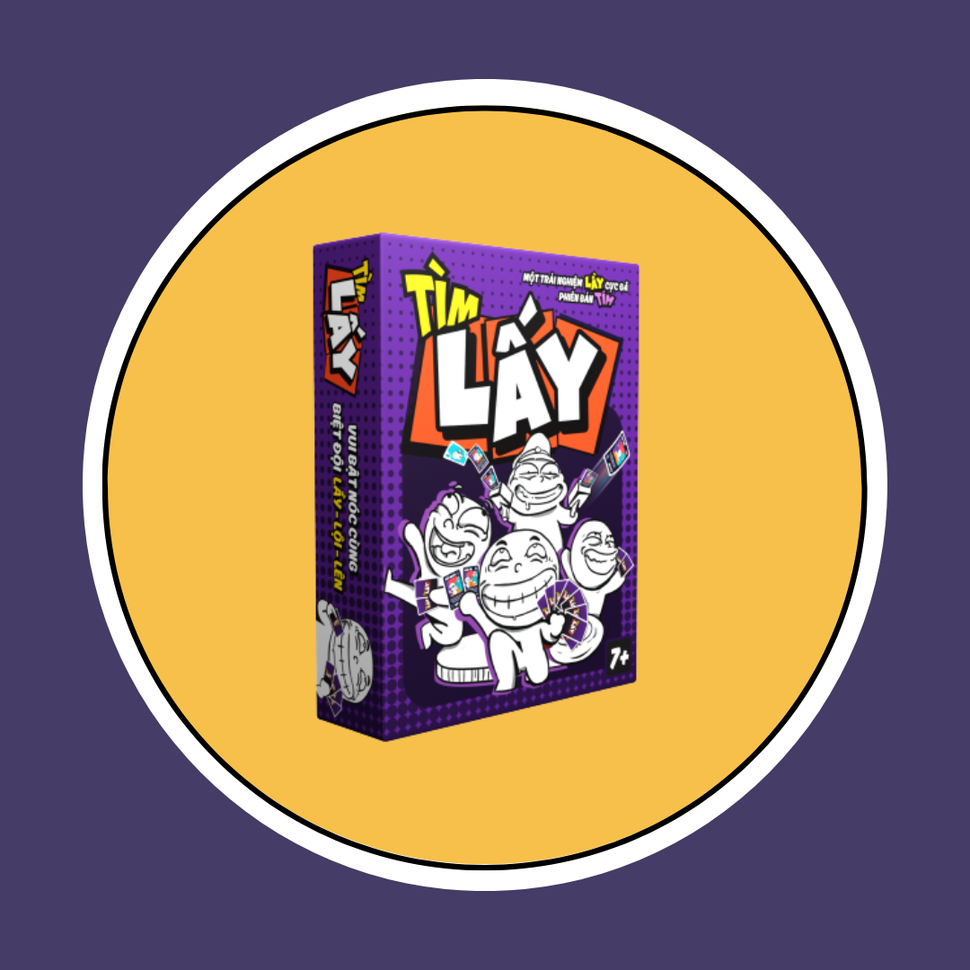 TÌM LẤY - Một trải nghiệm siêu Lầy phiên bản Tím - Board Game - 76 Thẻ Việt -