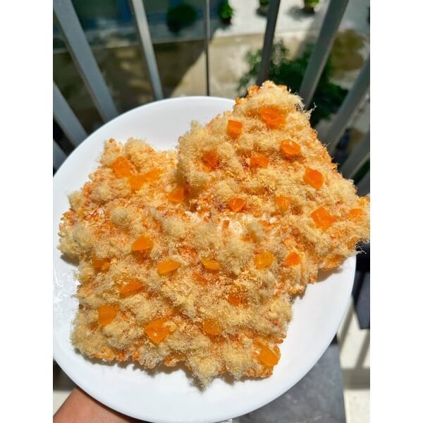 CƠM CHÁY CHÀ BÔNG PHÔ MAI TRỨNG MUỐI - 500G