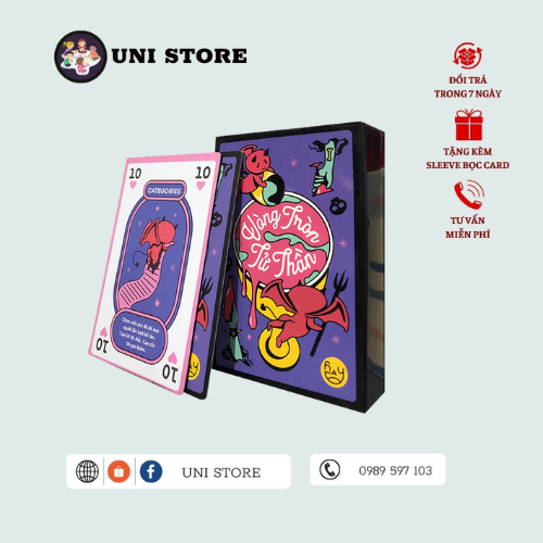 Vòng Tròn Tử Thần King's Cup – Board Game Việt Nam - 52 Thẻ