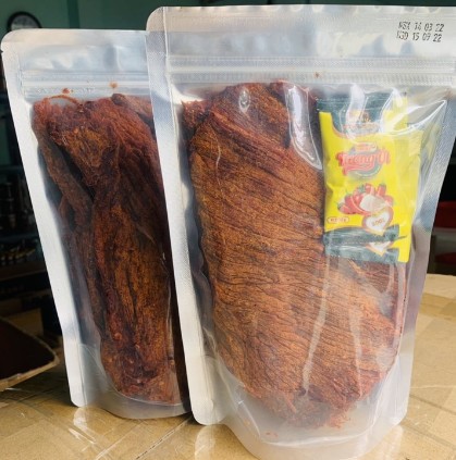 Khô bò thượng hạng Lá La hàng tuyển chọn chất lượng cao - Gói 100 gram
