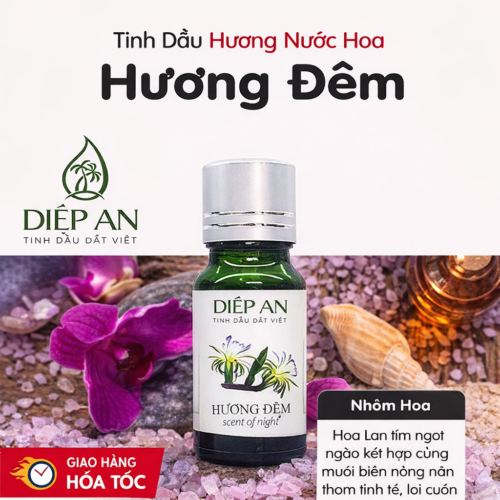 Tinh dầu Hương Đêm (Lan Tím vs Muối Biển 20ml)