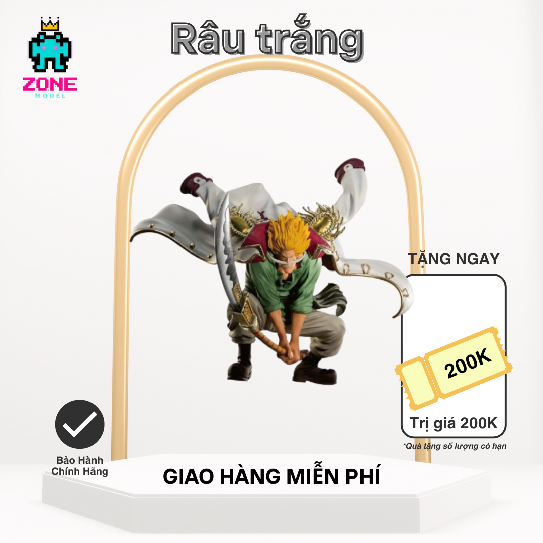 Mô hình Râu trắng đại chiến đô đốc Akainu