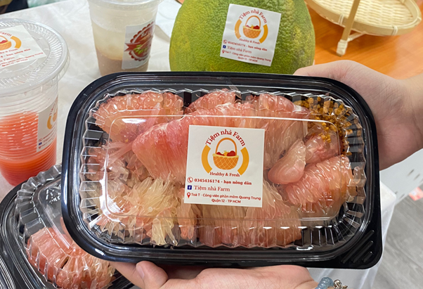 Bưởi Da Xanh tươi Tiền Giang