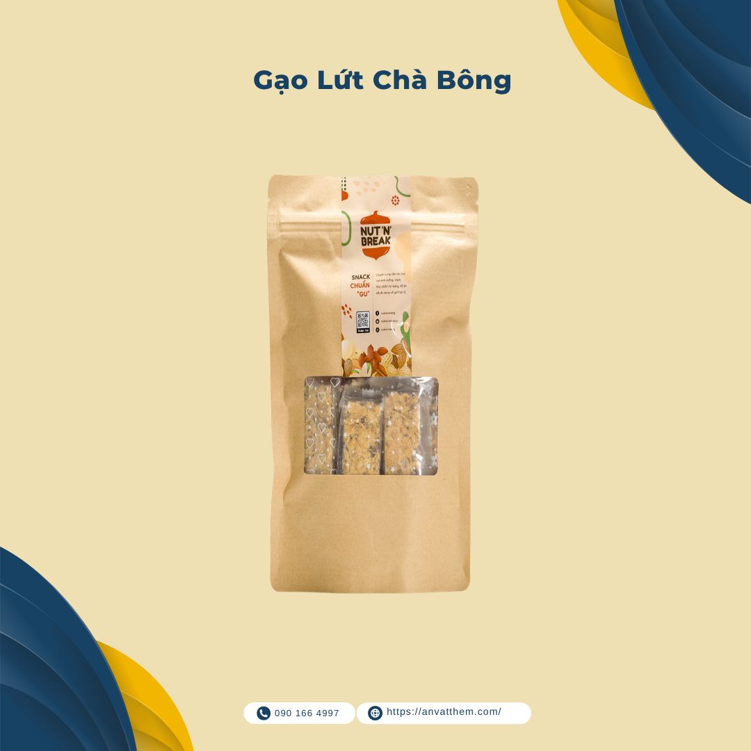 Thanh Gạo Lứt Chay Nut ‘N’ Break 25g