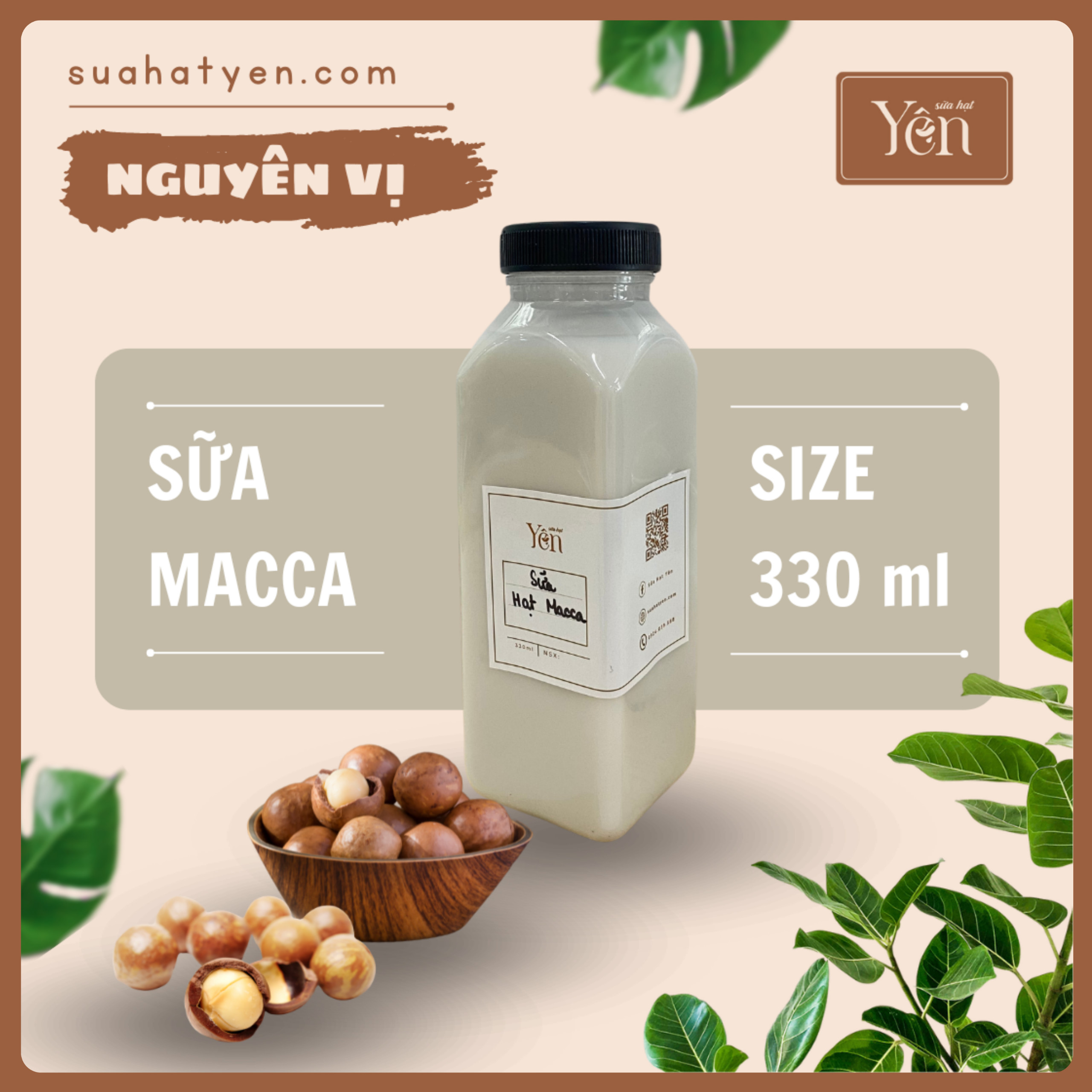 Sữa Hạt Macca Nguyên Vị
