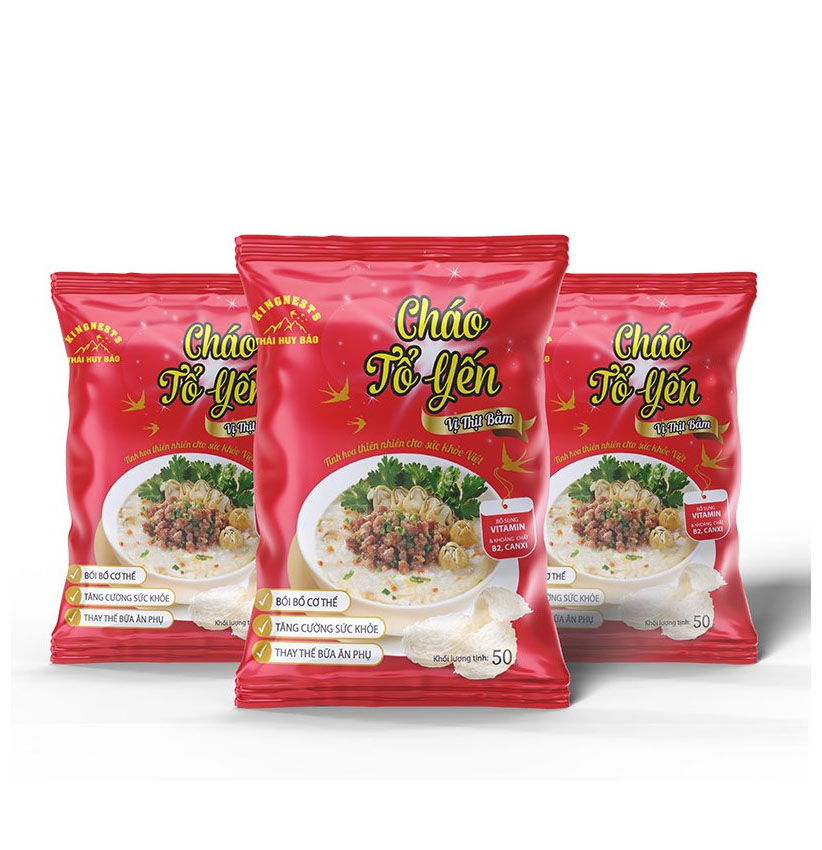 CHÁO TỔ YẾN VỊ THỊT BẰM