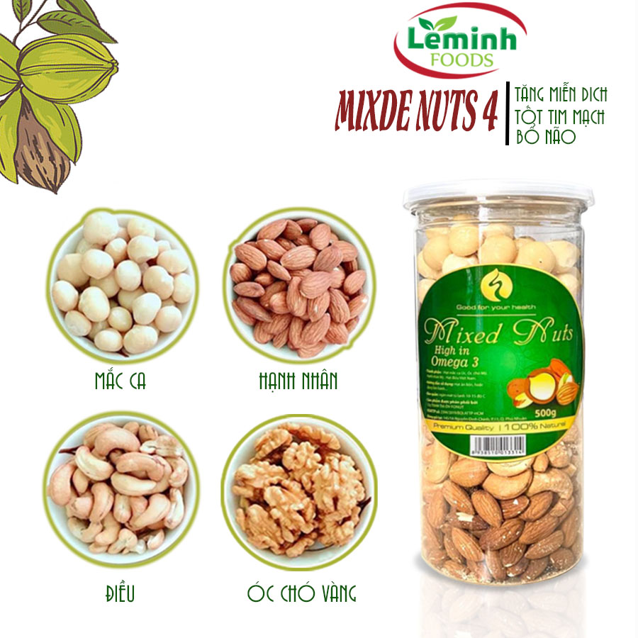 Hạt dinh dưỡng mix 4 loại