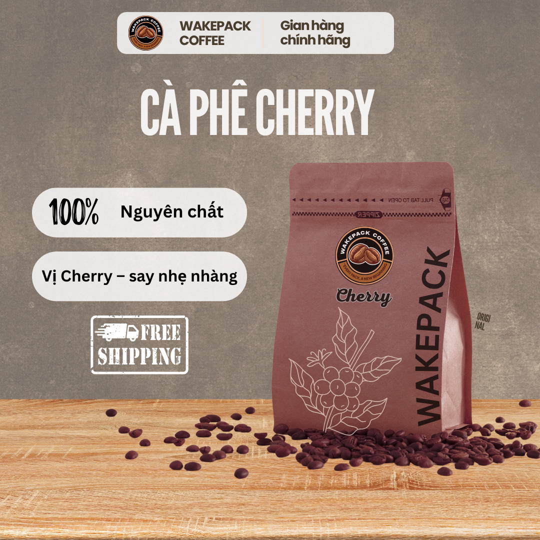 Cà Phê Robusta Nguyên Chất Wakepack Coffee – Vị Đậm Mạnh Cho Người Yêu Cà Phê Thật