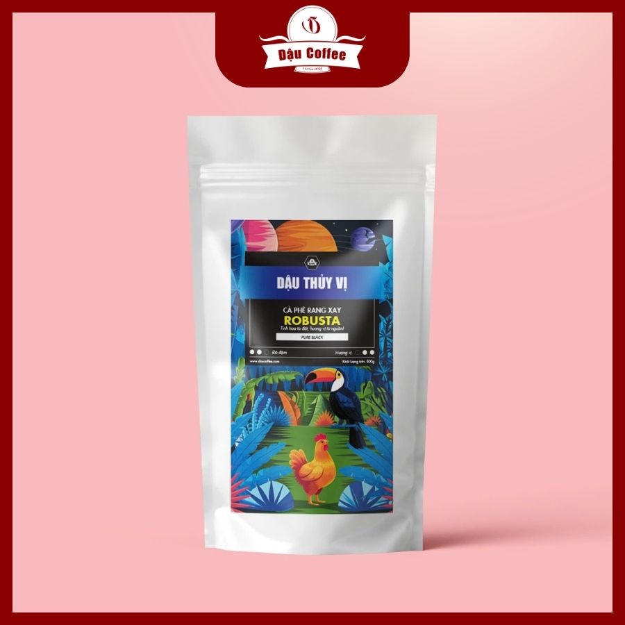Cà phê rang xay Robusta – Dậu Thủy Vị (250/500g)