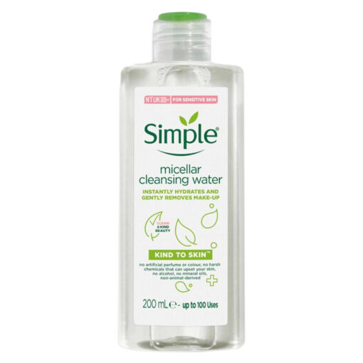 Nước tẩy trang Simple Micellar Cleansing Water