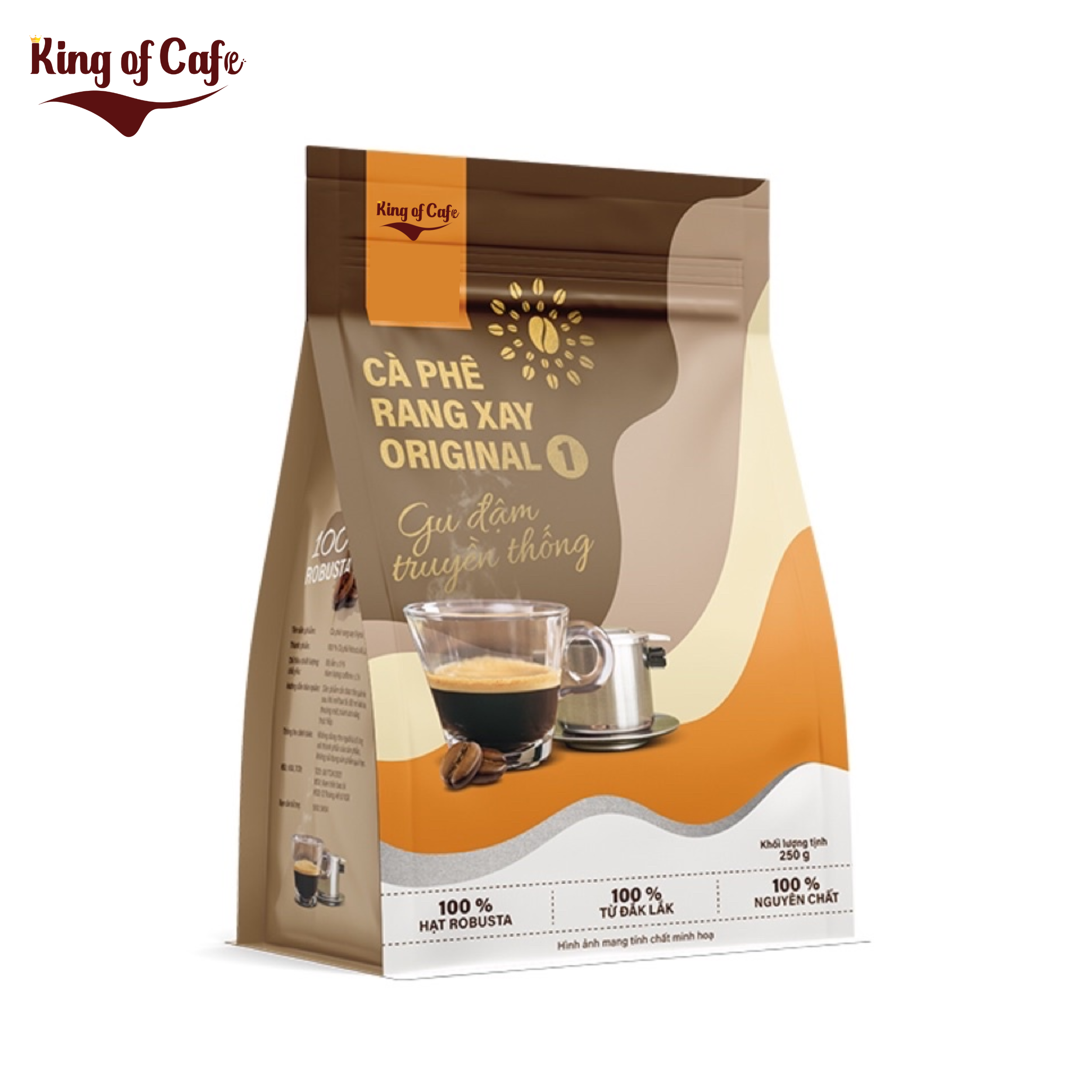 Cà phê rang xay Original King Cafe