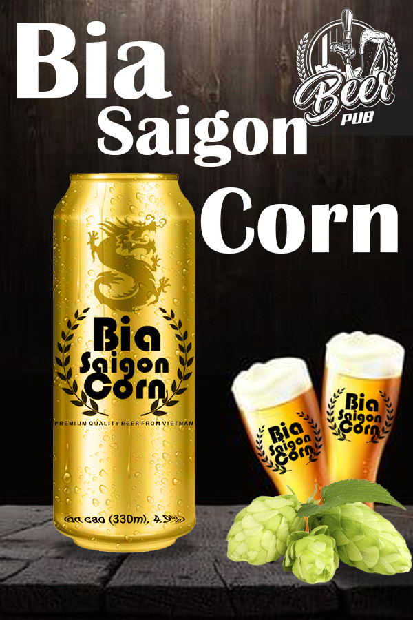 Bia sài gòn corn