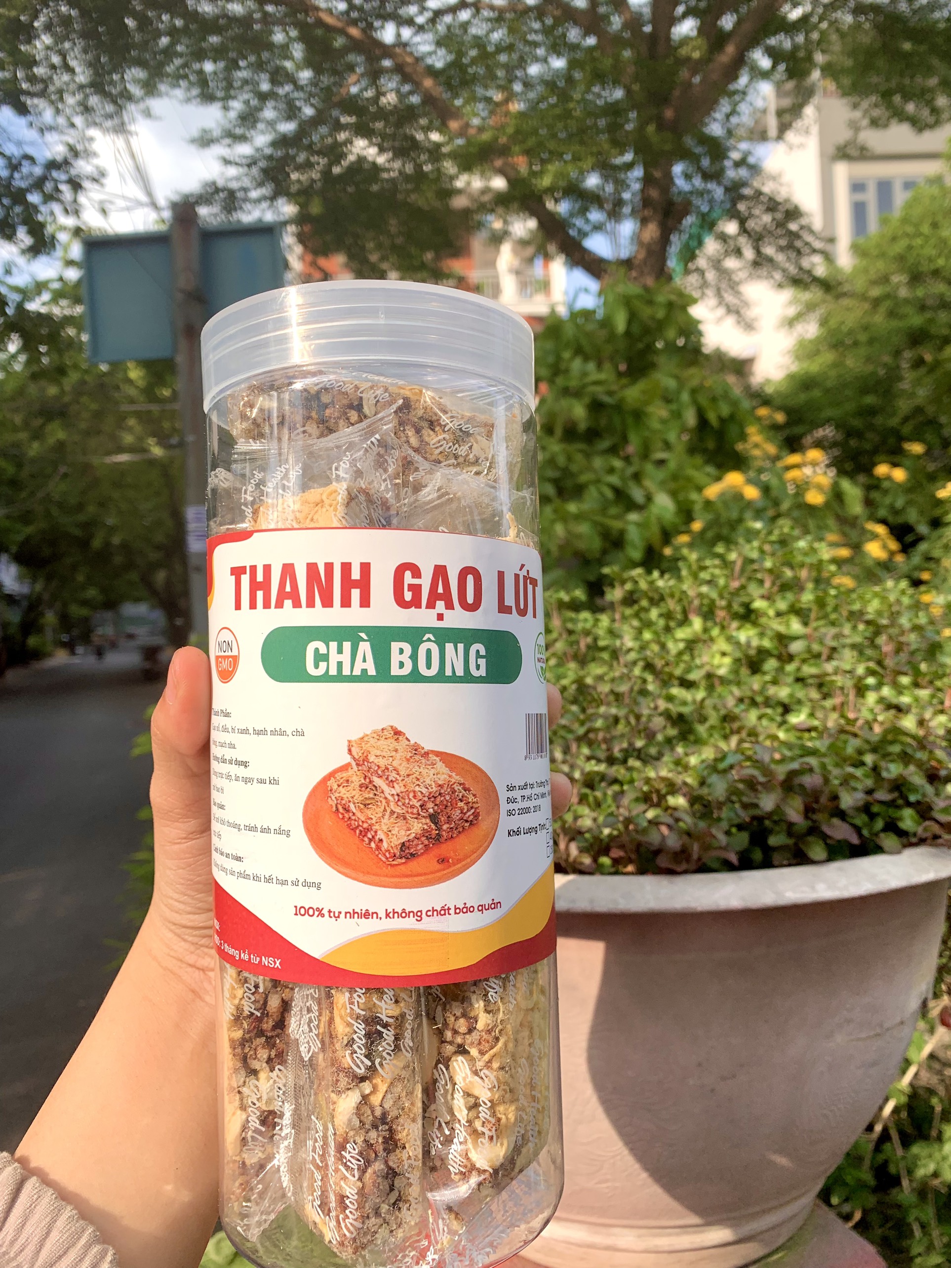 Thanh Gạo Lứt Chà Bông - DSCH Organic
