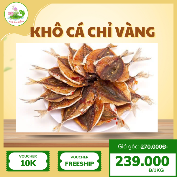 Khô cá chỉ vàng