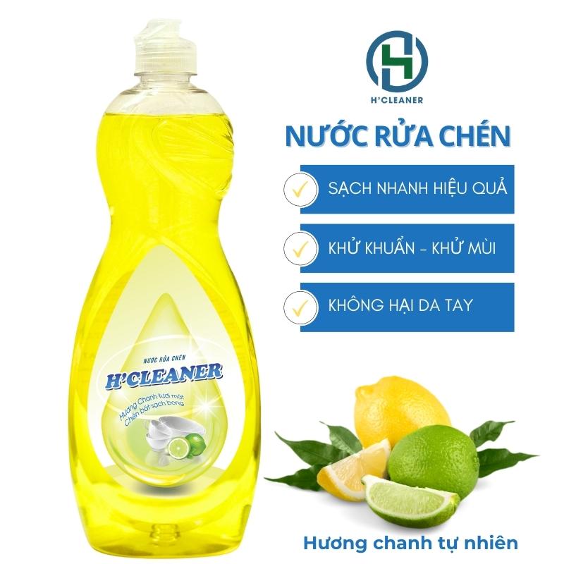 Nước rửa chén HCleaner hương chanh 400gr
