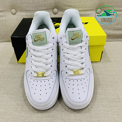 Nike Air Force 1 Trắng Viền Xanh
