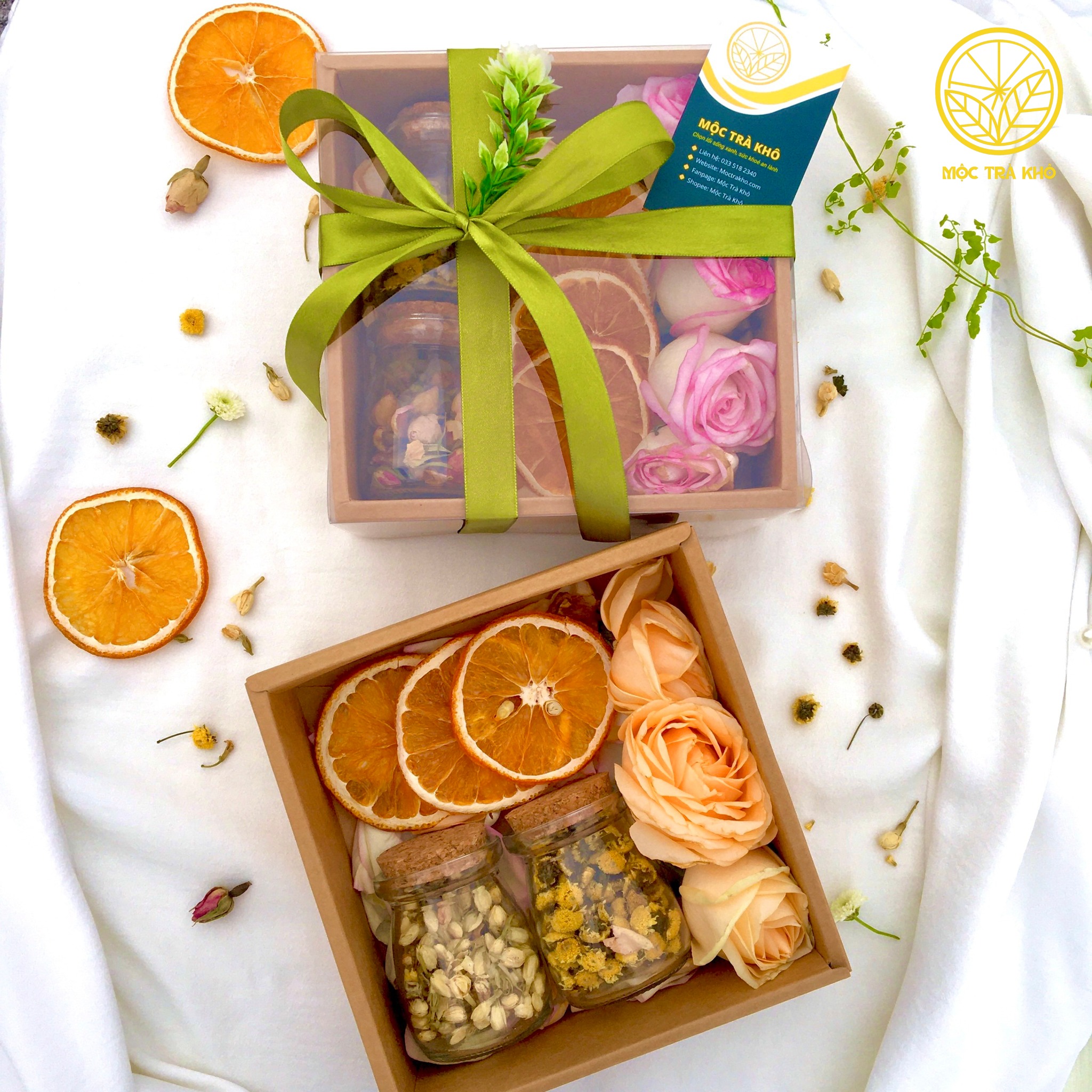 Set Trà Hoa Sức Khỏe - Mộc Trà Khô