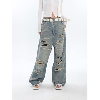 Quần Jeans Rách Màu Xanh Nhạt - QJ01