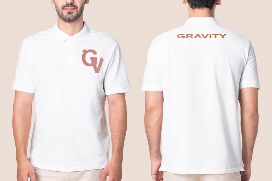 Áo Polo Gravity / Bản White Basic