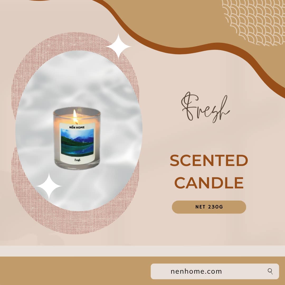 Nến thơm Fresh Nenhome (230g)