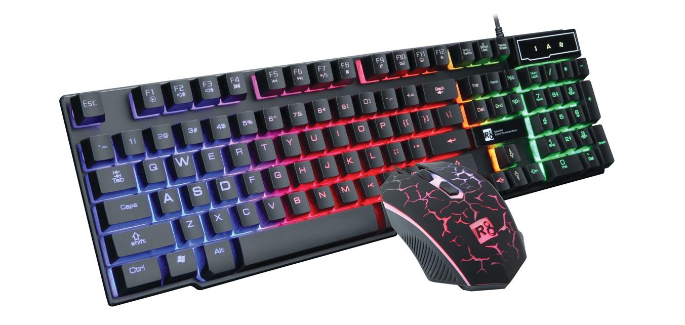 Combo chuột và bàn phím giả cơ R8