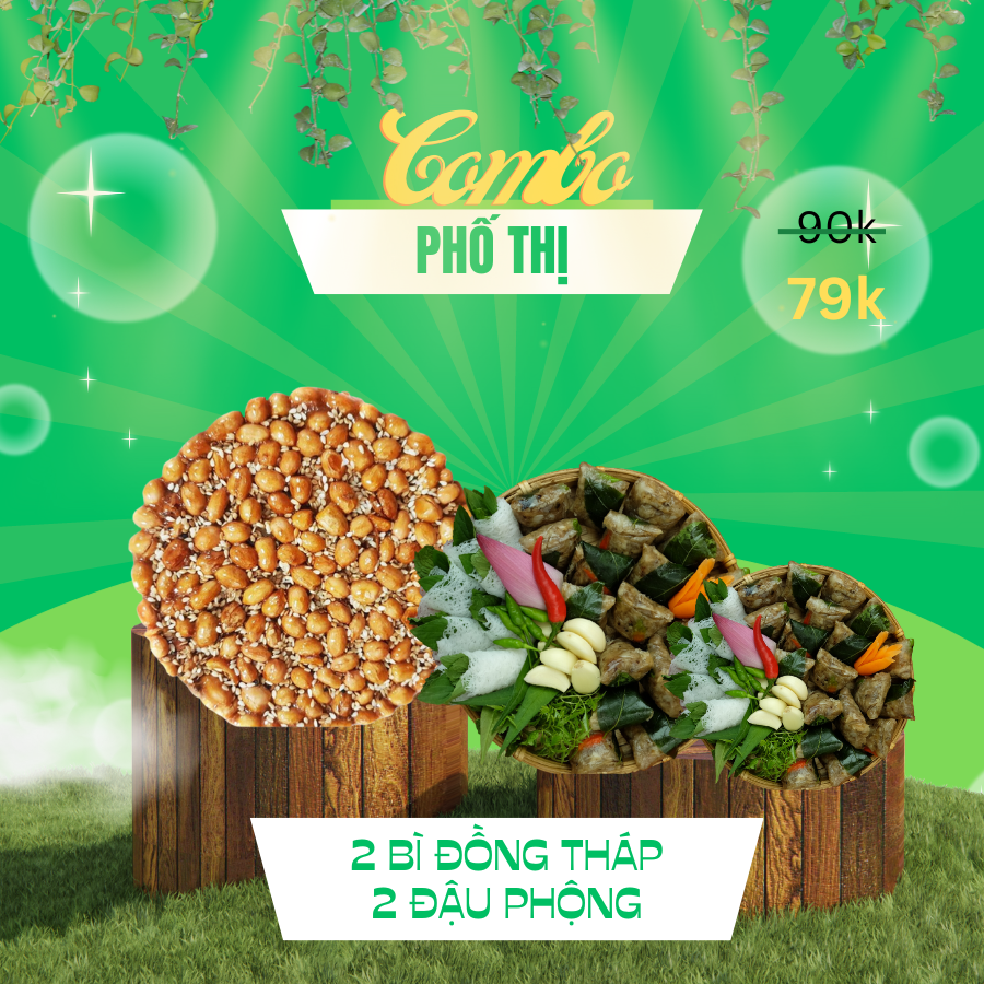 Combo phố thị ẩm thực Sen Hồng