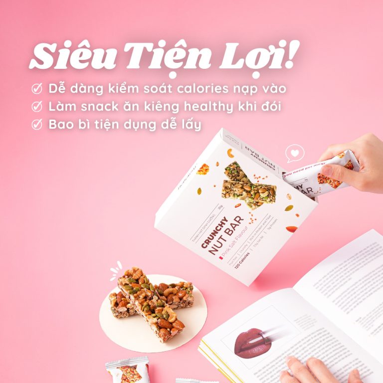 THANH NĂNG LƯỢNG SIÊU HẠT DINH DƯỠNG GRANOLA