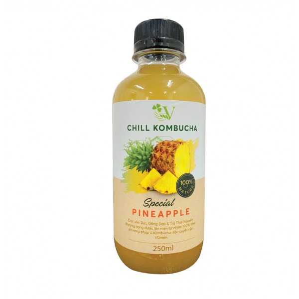 Trà Kombucha Vị Dứa