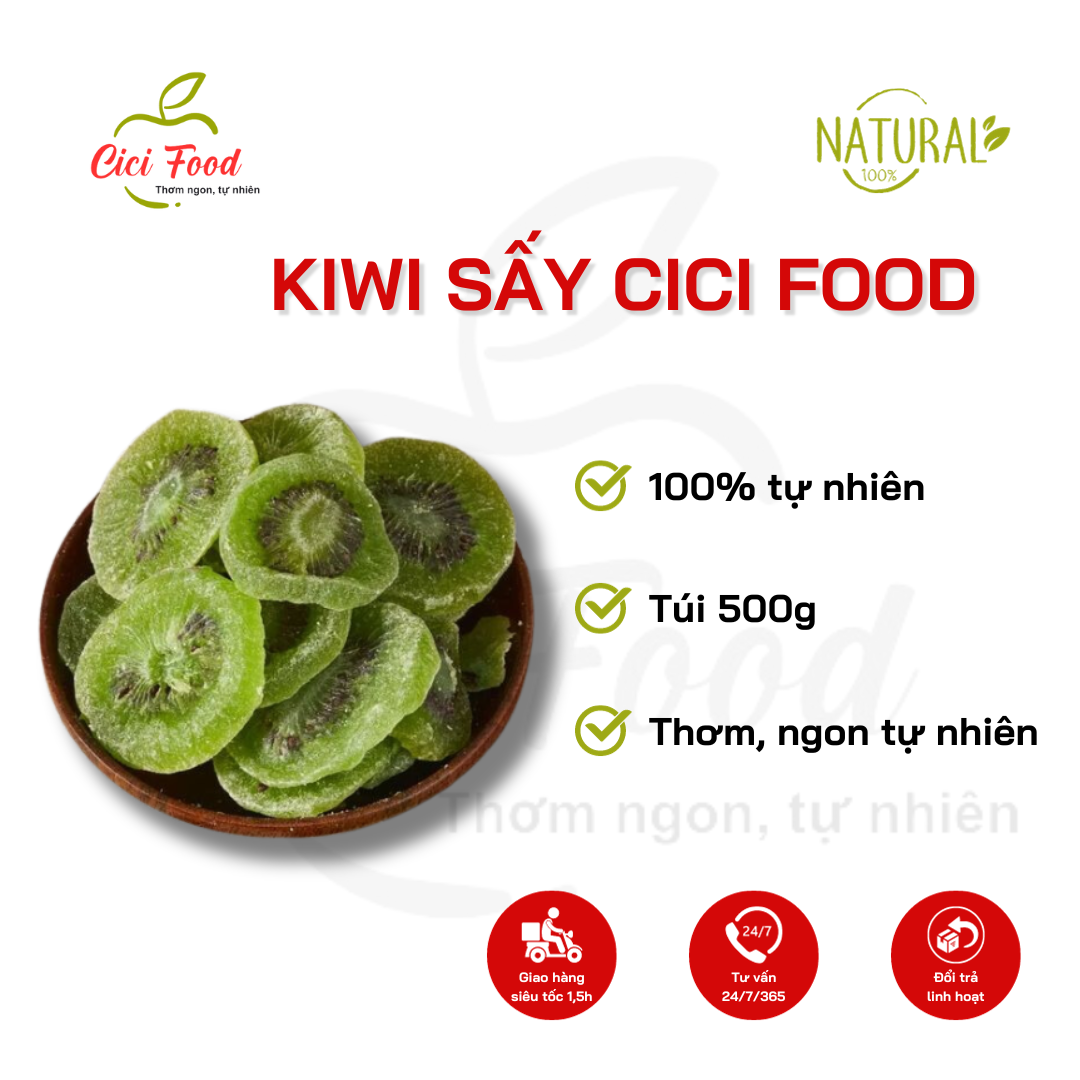 Kiwi sấy