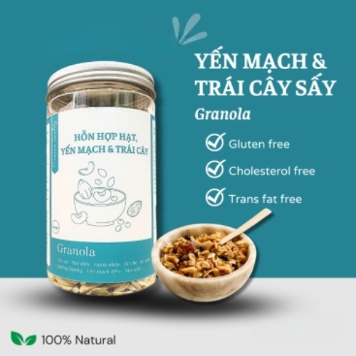 Ngũ Cốc Siêu Hạt Granola (200gr)