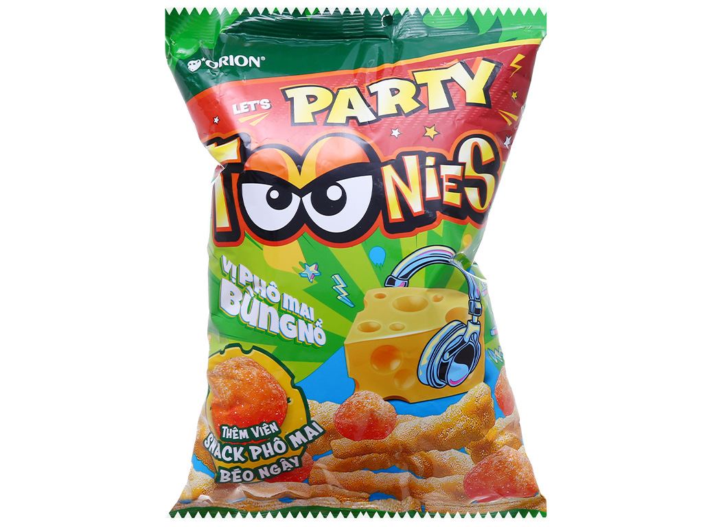 Snack vị phô mai bùng nổ Toonies gói 70g