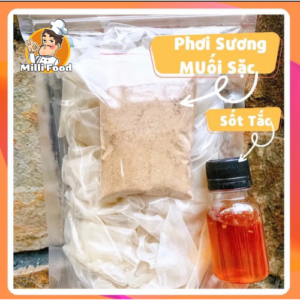 Set Bánh Tráng Muối Sặc Kèm Sốt Tắc