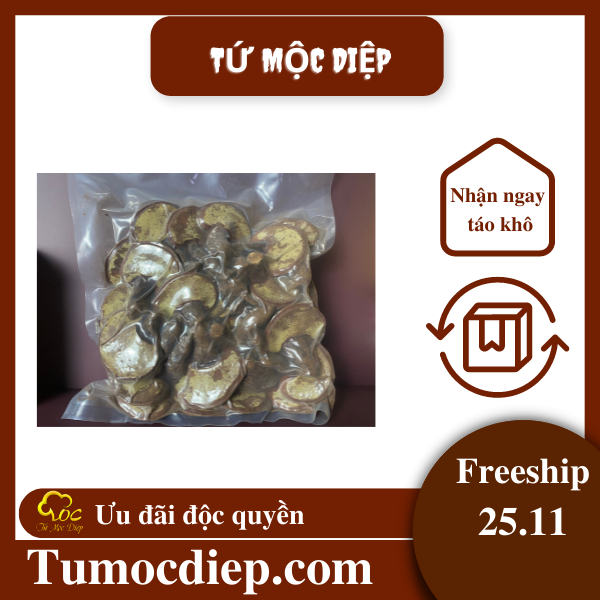 Nấm linh chi đỏ thượng hạng Tứ Mộc Diệp giúp bồi bổ cơ thể