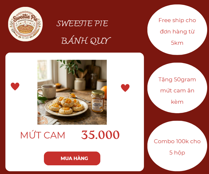 Bánh Quy Mút Cam