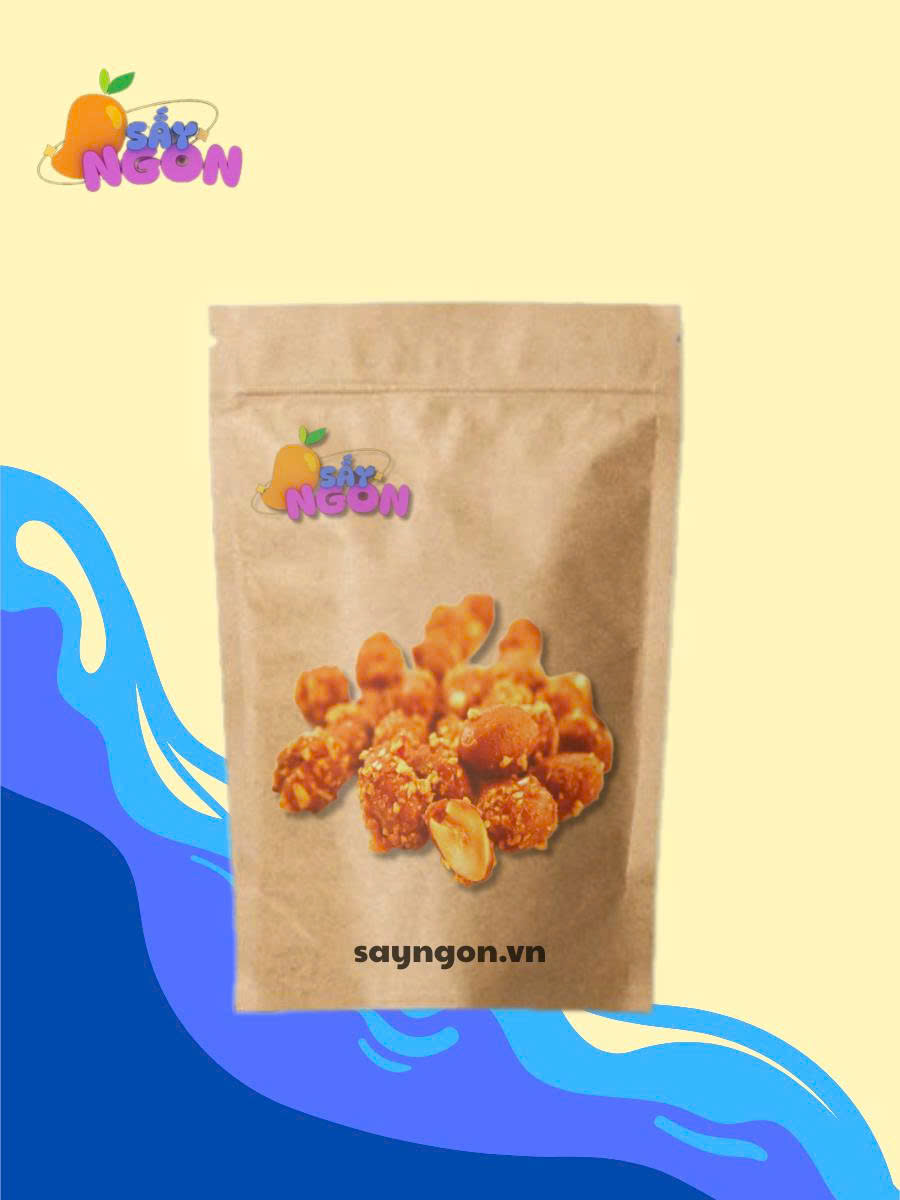 Đậu phộng rang tỏi ớt