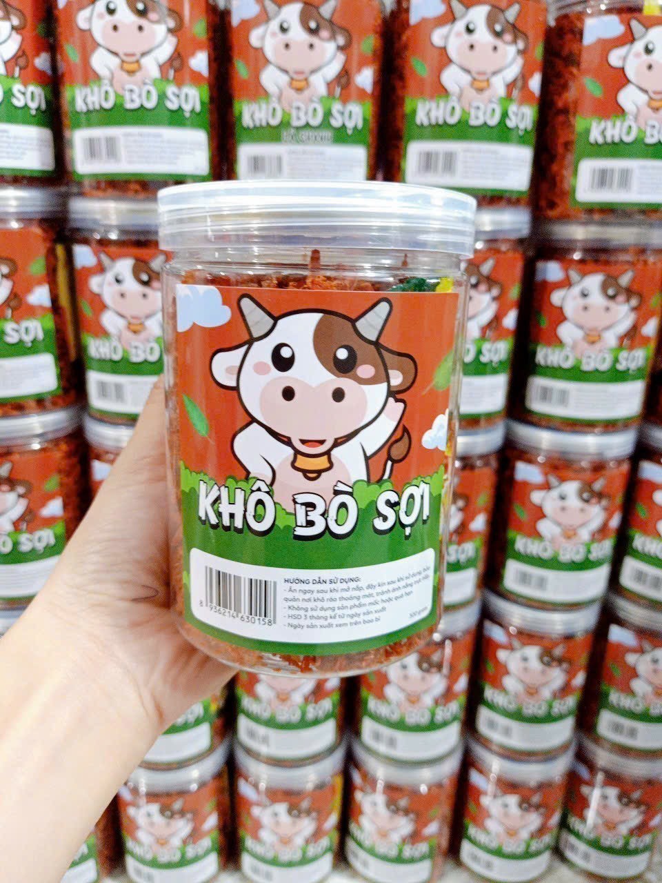 Bò xé sợi