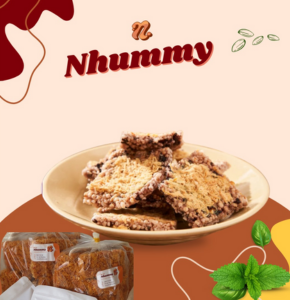 Cơm cháy gạo lứt chà bông - Ăn vặt Nhummy