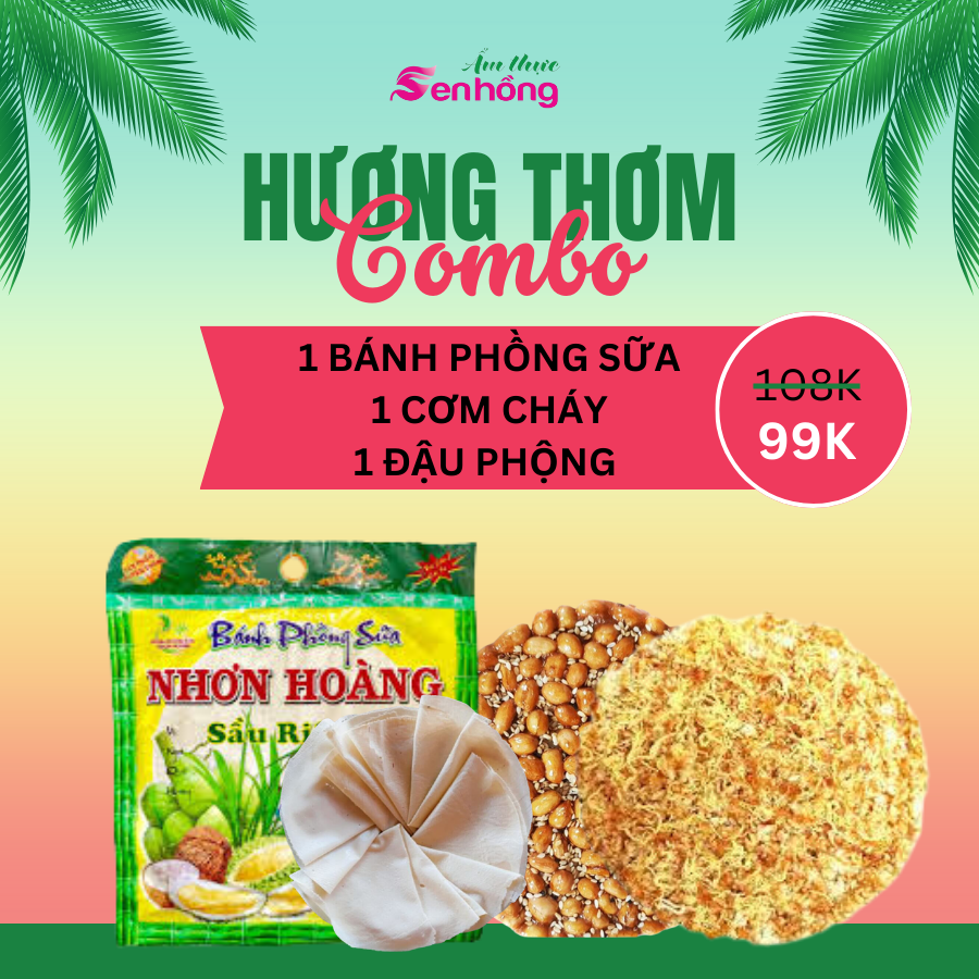 Combo hương thơm ẩm thực Sen Hồng
